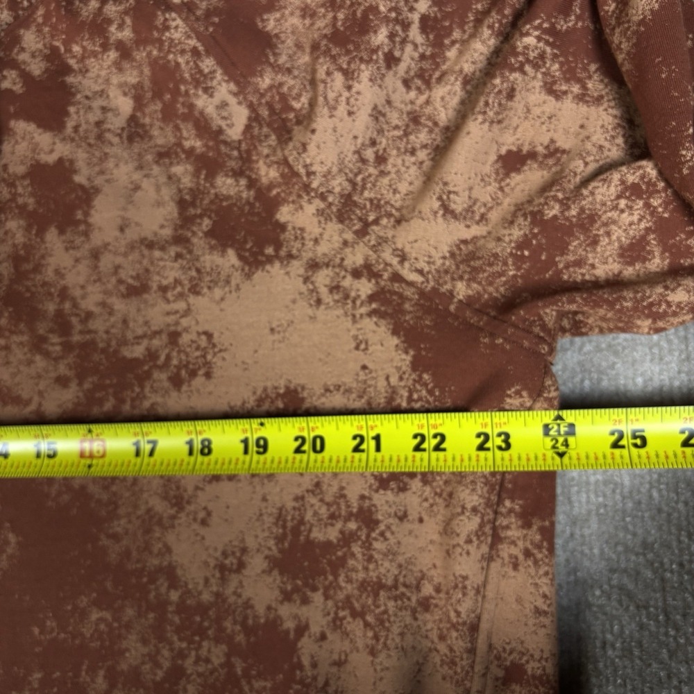 Lululemon Men's XL Brown‎ Camo Hoodie Pullover Athletic Training Sweatshirt - Picture 4 of 9